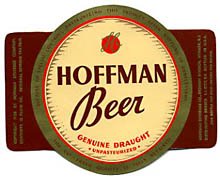  Hoffman Genuine Draught Beer Label