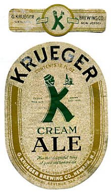  Krueger Finest Beer Label