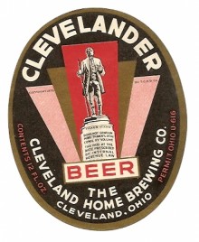  Clevelander Beer Label
