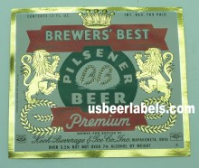  Brewers Best Pilsener Beer Label
