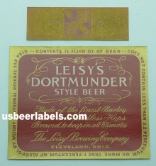  Leisys Dortmunder Beer Label