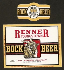  Renner Bock Beer Beer Label