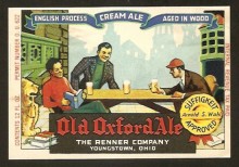  Old Oxford Ale Beer Label