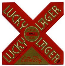  Lucky Lager Beer Label