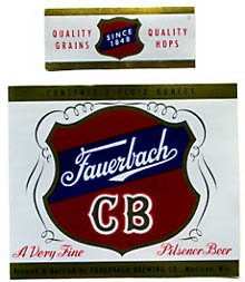  Fauerbach CB Beer Label