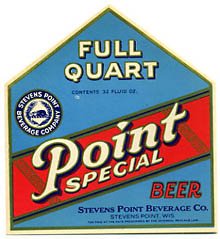  Point Special Beer Label