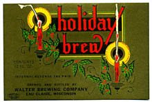  Holiday Brew Beer Label