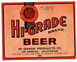  Hi-Grade Beer Label