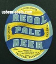  Regal Pale Beer Label