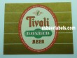  Tivoli Bonded Beer Label