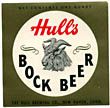  Hull's Bock Beer Label