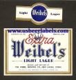  Weibels Light Lager Beer Label