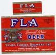  FLA Special Brew Beer Label