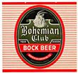  Bohemian Club Bock Beer Label