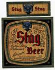  Stag Extra Dry Pilsener Beer Label