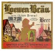  Loewen Brau Beer Label