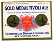  Gold Medal Tivoli Ale Beer Label