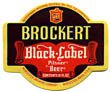  Brockert Black Label Beer Label