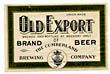  Old Export Brand Beer Label