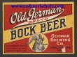  Old German Bock Beer Beer Label