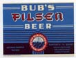  Bubs Pilsen Beer Label