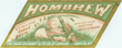  Homebrew Table Beer Label