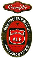  Frank Jones Ale Beer Label