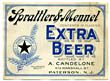  Sprattler & Mennel Extra Beer Label