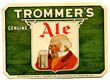  Trommers Genuine Ale Beer Label