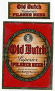  Old Dutch Superior Pilsener Beer Label