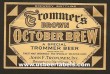  Trommers October Brew Beer Label