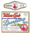  Utica Club Sparkling Ale Beer Label