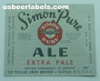  Simon Pure Extra Pale Ale Beer Label