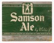  Samson Ale Beer Label