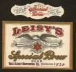  Leisys Special Brew Beer Label