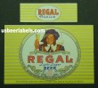  Regal Premium Beer Label