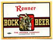  Renner Bock Beer Label