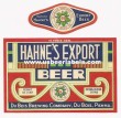  Hahnes Export Beer Label