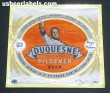  Duquesne Pilsener Beer Label