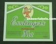  Esslingers Ale Beer Label
