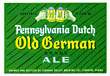  Old German Ale Beer Label