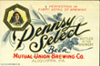  Pennsy Select Beer Label