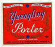  Yuengling Porter Beer Label