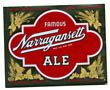  Narragansett Famous Ale Beer Label