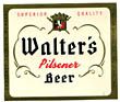 Walter's Pilsener Beer Label